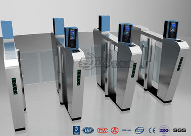خرید Waist Height Turnstile Security Systems , Face Recognition Speed Fastlane Turnstile online manufacture