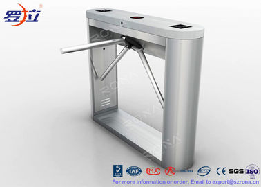 خرید 304 فولاد ضد زنگ راه راه دروازه سوئیچ دستگیره برای خواننده اثر انگشت / چهره خوان online manufacture