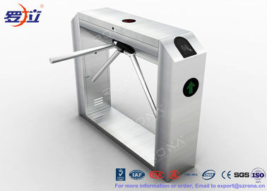 خرید Electric Stainless Steel Access Control Turnstiles , Revolving Tripod Barrier Gate online manufacture