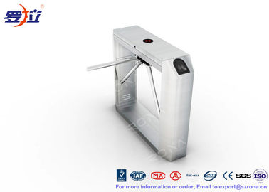 خرید Fingerprint Reader Tripod Turnstile Gate , Full Automatic 304 Stainless Steel Turnstile online manufacture