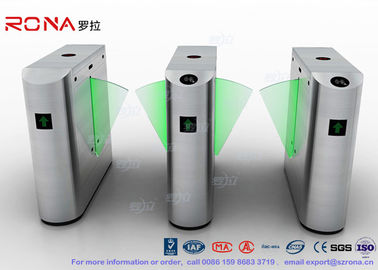 خرید Fingerprint Retractable Flap Pedestrian Barrier Gate Tripod Gates For Entrance & Exit online manufacture