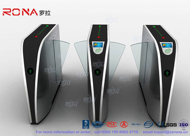 خرید سرعت چرخش از فولاد ضد زنگ Turnstiles کامل خودکار DC 24V برس موتور 1 سال گارانتی online manufacture