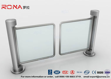 خرید چرخش یک طرفه دروازه Turnstile 304 فولاد ضد زنگ 500mm عرض پاس تایید CE online manufacture
