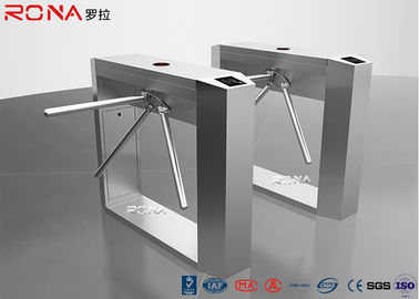 خرید نیمه ارتفاع سه پایه دروازه ورودی درب اتوماتیک / بیرونی اتوماتیک RFID LED online manufacture