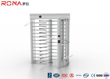 خرید کنترل دسترسی کنترل از راه دور Full Turnstile durable با کارت RFID / اثر انگشت خوان online manufacture