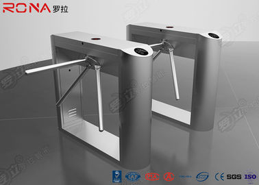 خرید DC بدون برس Rfid اسکنر Tripod Barrier Gate کامل 550mm عرض Passage online manufacture