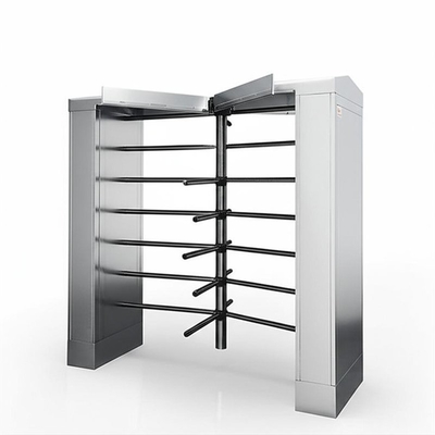 خرید 304 Stainless Steel Full Height Turnstile Gate for Security and Controlled Entry online manufacture