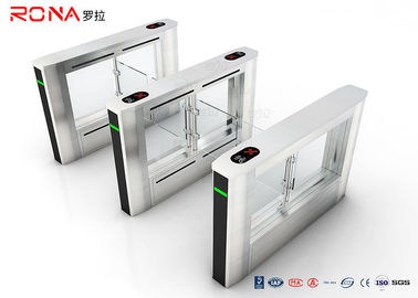 خرید دفتر ساختمان RFID دروازه شیشه ای چرخاننده برای سیستم کنترل دسترسی online manufacture