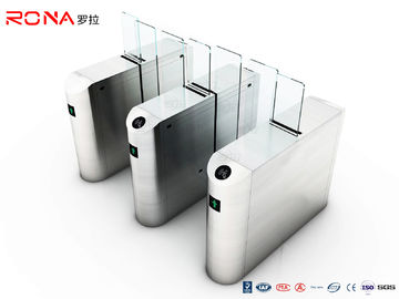 خرید خواننده کارت RFID متریال مواد الکترونیکی کشویی Turnstile Gate Full Height SUS304 Material online manufacture