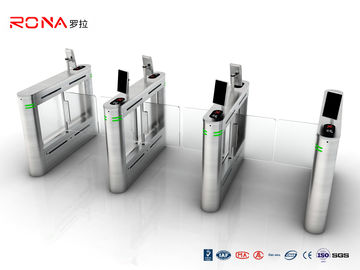 خرید SUS304 Acrylic Glass Swing Barrier Gate IP54 DC24V Turnstile Barrier Gate online manufacture