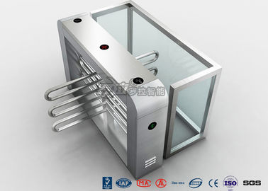 دو ضد برش کمربندهای دور کمر Turnstiles AC220V با موتور درایور پله