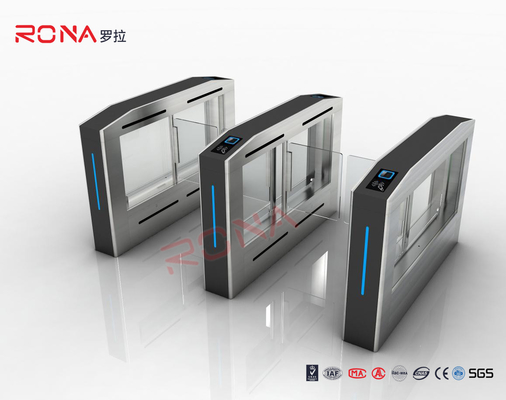 RFID اتوماتیک Swing Barrier Gate بازوی هوشمند کنترل دسترسی چرخدار