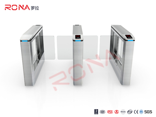 RFID ورودی دست چاپ سوئیچ دروازه Turnstile با کارت جمع آوری سکه خودکار