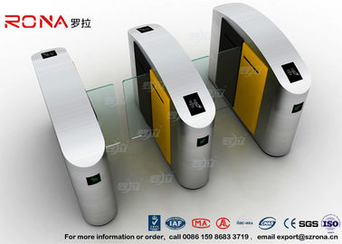 304 فولاد ضد زنگ فولاد ضد زنگ دروازه دروازه دروازه دروازه دروازه کشویی کشویی دور کمر Turnstiles با DC برس موتور