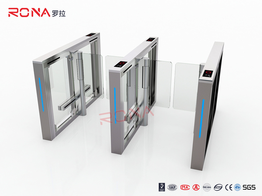 RFID اتوماتیک سرعت دروازه بازوی هوشمند درب چرخش امنیت کنترل دسترسی چرخ دار