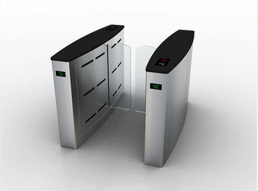 سیستم ورودی ورودی Turnstile کشویی گیت 304 امنیت بالا از جنس استنلس استیل با کشیدن کارت