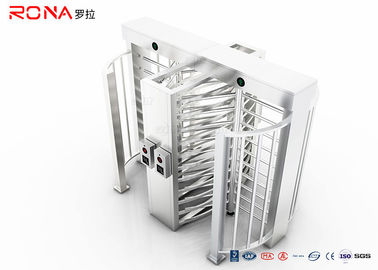 کنترل دسترسی عابر پیاده سیستم امنیت چاپ انگشت RFID یکپارچه با چرخش کامل ارتفاع