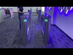 کارت خوان با سرعت بالا، گیت های امنیتی عابر پیاده، کنترل دسترسی با بازوی چرخشی آکریلیک