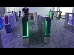 پروژه دانشگاهی، گیت مانع باله‌ای، آکریلیک PU، 0.6 ثانیه، استیل ضدزنگ SUS304، گیت گردان تخت