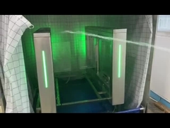 دروازه چرخشی مانع چرخشی کنترل دسترسی به سالن های بدنسازی و کارخانه کاملا اتوماتیک با موتور براشلس