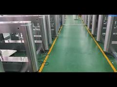 فیس اسکن راه حل ورودی درب اتوماتیک چرخشی دروازه مانع عابر پیاده در