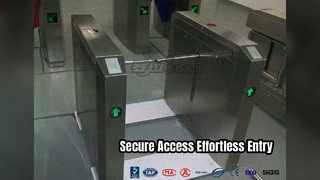 Drop Arm Turnstile RFID Security Gate عمومی