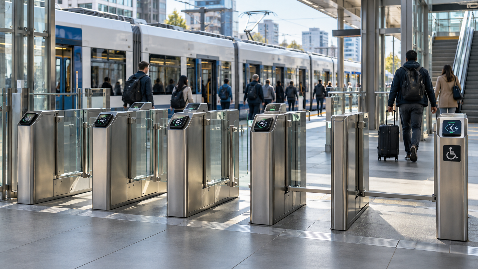 آخرین وبلاگ های شرکت در مورد Seattle Light Rail Fare Gate Pilot Signals New Priorities for Transit Turnstile Specifications