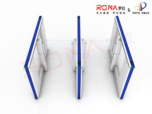 10 جفت سنسورهای مادون قرمز 304 فولاد ضد زنگ دروازه سرعت چرخ دنده برای کتابخانه