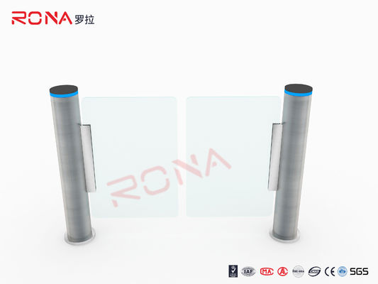 ورودی سوپرمارکت تورنستیله 304 فولادی ضد زنگ با درب هوشمند سیلندر