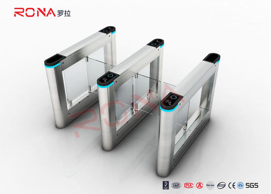 تشخیص کد QR برای ایستگاه مترو راه رفتن از طریق دروازه مانع چرخشی ضد برخورد