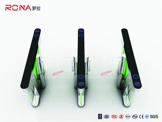 304 استیل ضد زنگ کارت خواندن امنیت دروازه چرخ دنده سیستم کنترل پیاده