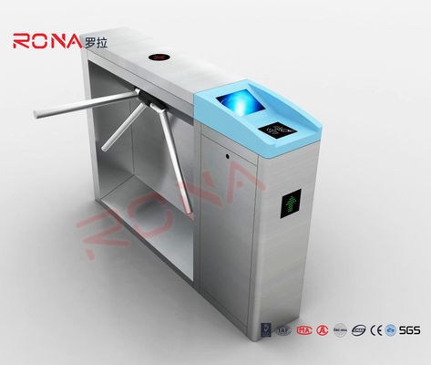 RFID Reader Turnstile دروازه های ورودی Tripod با پنل کنترل دسترسی