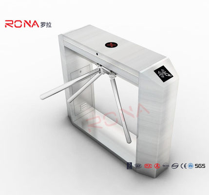 مکانیسم چرخ چرخ دار سه پایه کنترل ورودی امن 550mm عرض گذرگاه یک سال گارانتی