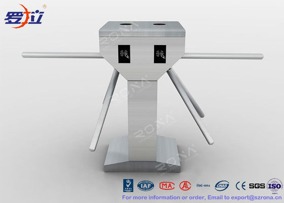 Intelligent 3 Arm Tripod Access Control Turnstiles Mechanical For Traffic Pedestrian