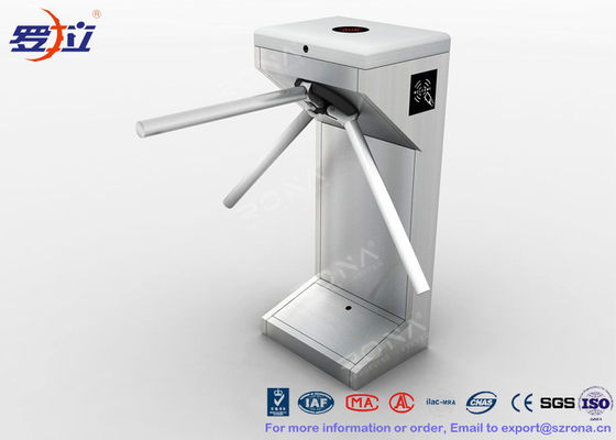 Vertical Tripod Access Control Turnstiles Semi - Auto Compact For Outdoor