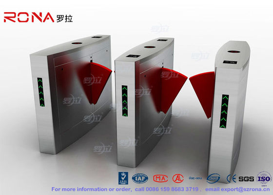 Face Scan Pedestrian Barrier Gate Swing Turnstile Automatic Door Entrance Solution In Mansion