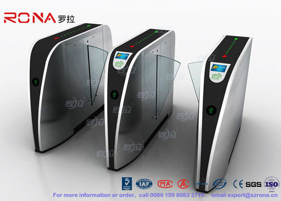 استاندارد برق کنترل دسترسی گردان ورودی سیستم فلپ مانع دروازه اس اس با سرعت بالا