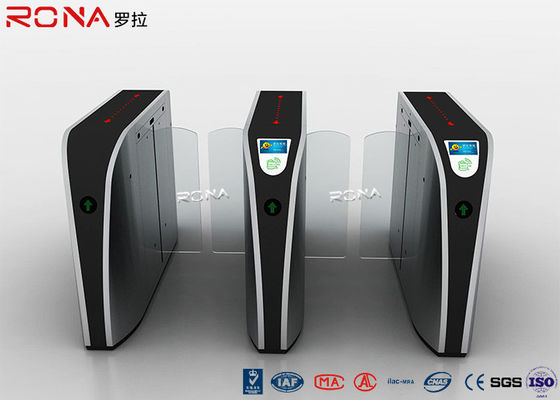 ارتفاع کمربند Slide Entrance Barrier Gate، دروازه ورودی Turnstile دستگیره RFID Card Reader