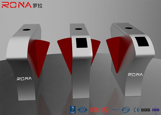 RONA 2 خط دروازه مانع با 40 نفر / سرعت عبور دقیقه ای ، ساخت فولاد ضد زنگ 304 و کنترل دسترسی دو طرفه