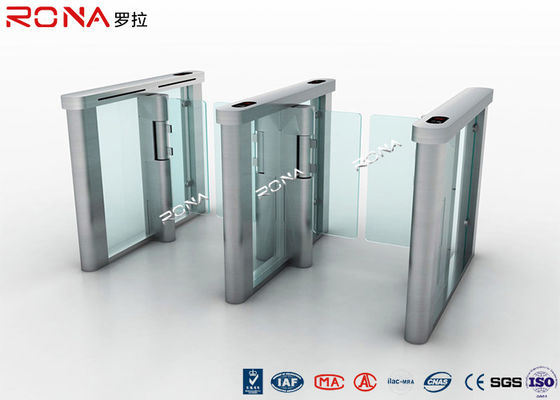 سرعت دور کمر Speed ​​Gate Turnstile Swing Barrier AC 220V 100W با موتور سروو