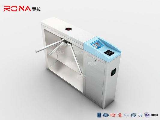 دروازه گردان سه پایه فولادی ضد زنگ تمام اتوماتیک 304 برای داخل یا خارج