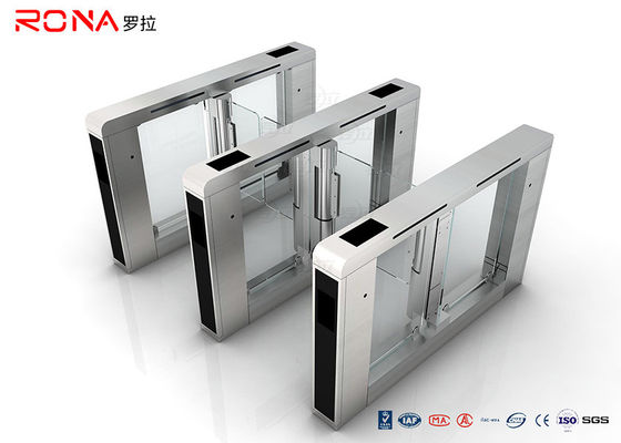 کنترل دسترسی دسترسی به فولاد ضد زنگ Turnstile Gate DC Servo Motor با کارت خوان RFID
