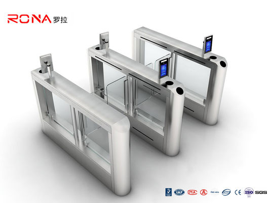 Swing Gate Swing Gate Turnstiles SS304 دروازه کنترل دسترسی خودکار